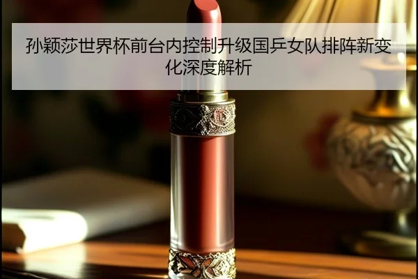 孙颖莎世界杯前台内控制升级国乒女队排阵新变化深度解析 | kaiyun